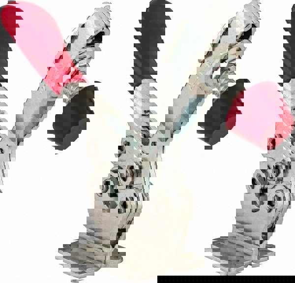 Manual Hold-Down Toggle Clamp: Horizontal, 500 lb Capacity, U-Bar, Flanged Base